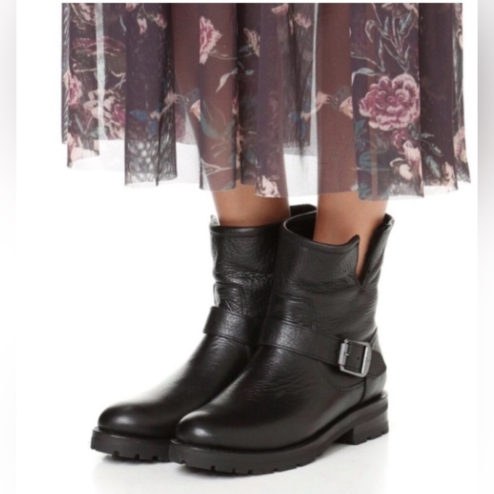 Frye Natalie Short Engineer Boot